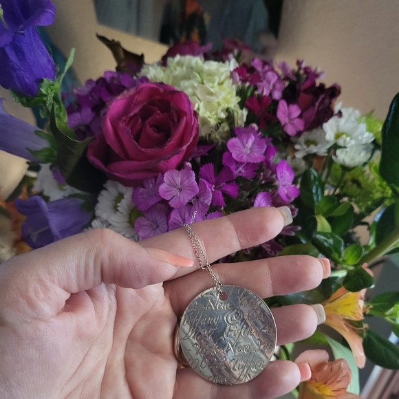 TIFFANY EX LARGE PENDANT FLAGSHIP STORE NYC LOGO - Picture 1 of 8